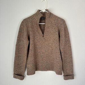 Toad&Co 1/4 zip wool sweater
